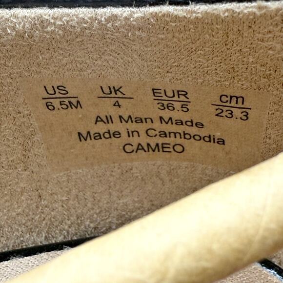 LifeStride Womens Cameo Heeled Flats US 6.5 M EU 36.5 Black Slip On NIB - Picture 12 of 12